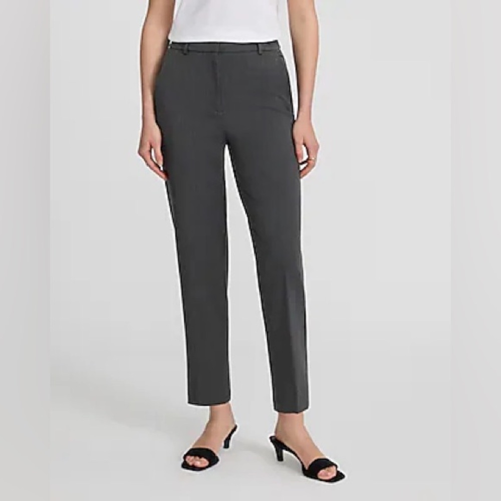 Express Editor Super High Waisted Straight Ankle Pant SZ 14